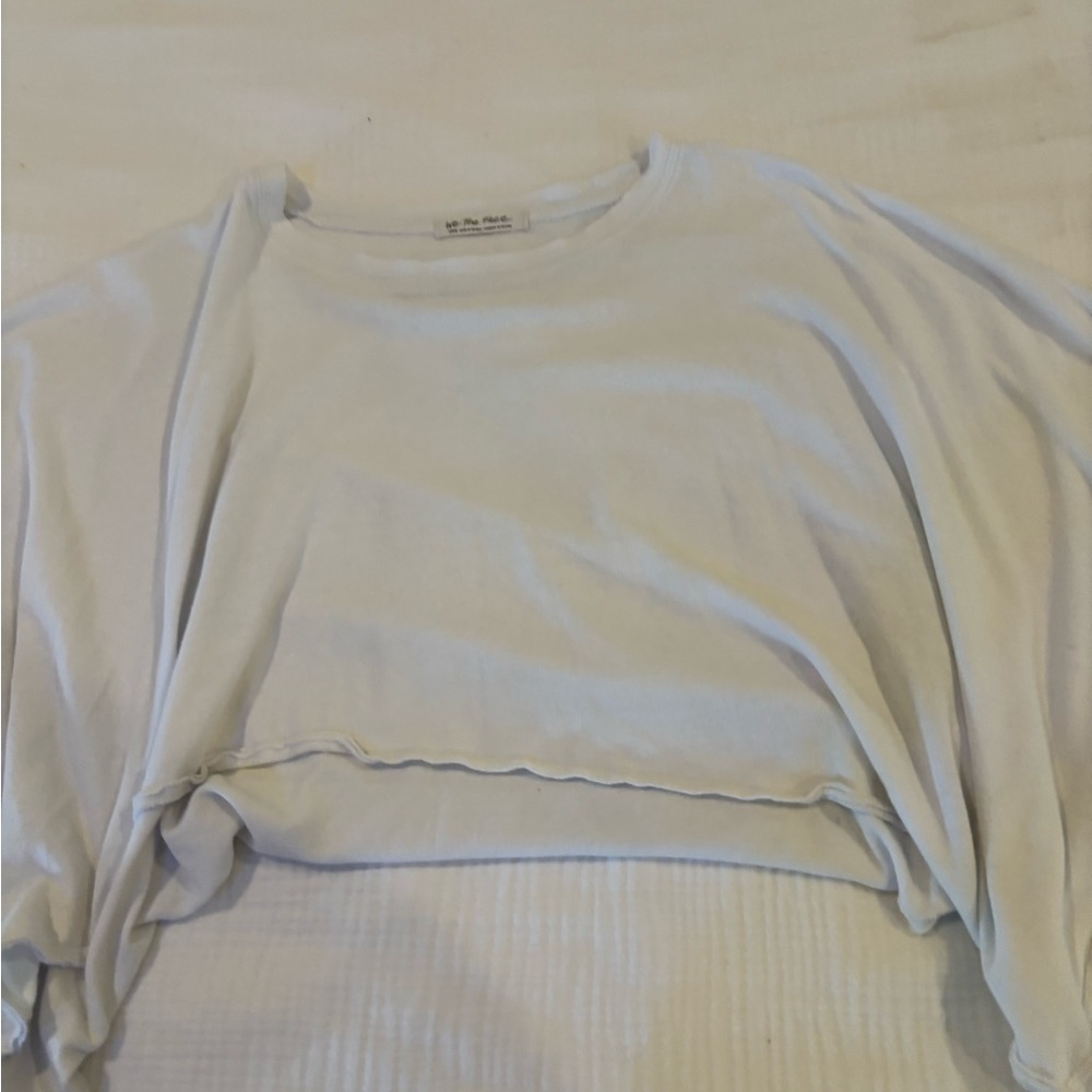 We The Free White Crewneck Top